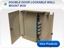 Double Door Lockable Wall Boxes